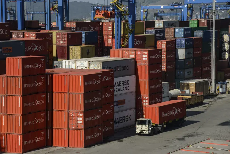 Porto: Estados Unidos arrecadam US$ 209 bilhões com exportações (Paulo Fridman/Getty Images)