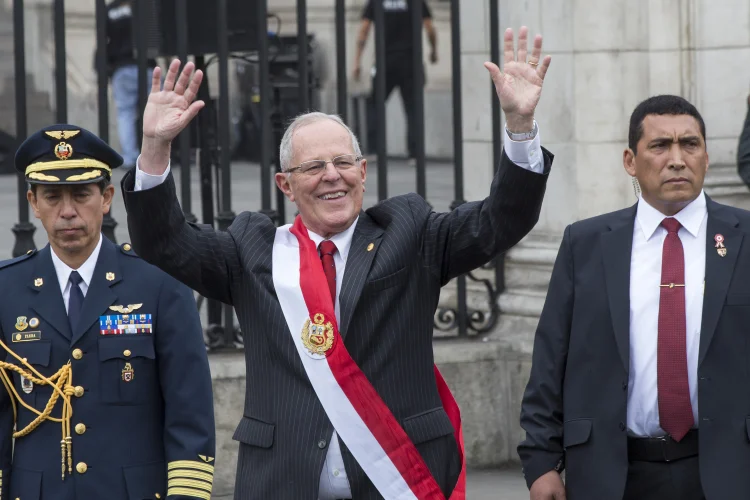 Peru: Kuczynski, de 80 anos, está internado em uma clínica de Lima devido a uma doença cardíaca (Manuel Medir/Getty Images)