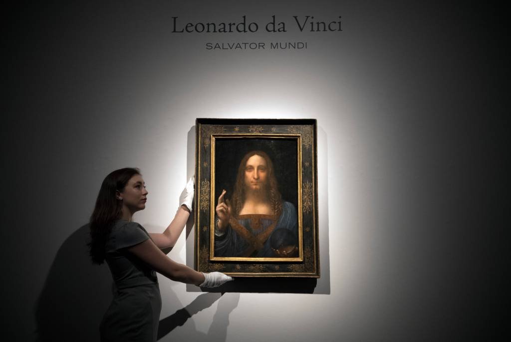 Obra de Leonardo da Vinci de US$450 milhões está desaparecida