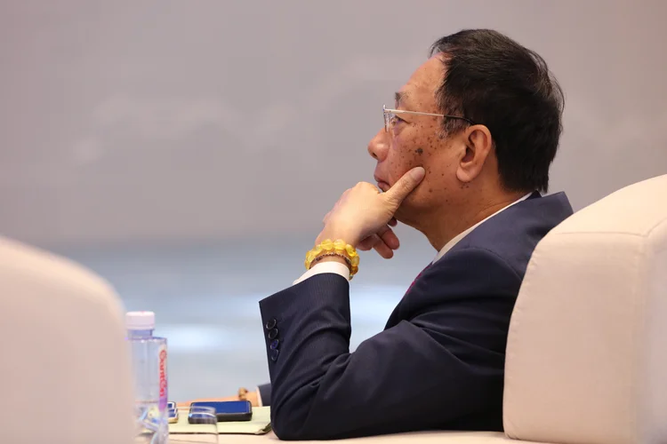 Terry Gou: "Quero participar nas primárias do partido. Se vencer, representarei o KMT na eleição de 2020" (VCG / Contributor/Getty Images)