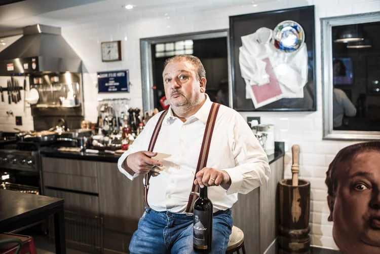 Erick Jacquin: Sucesso como jurado no Masterchef agora no YouTube (Alexandre Battbugli/Exame)