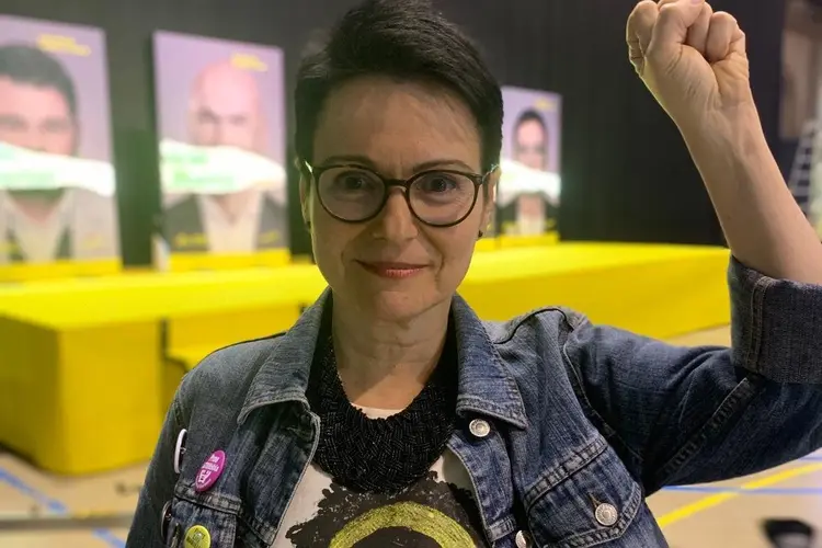 A brasileira Maria Dantas: eleita ao Parlamento da Espanha diz que atuará contra a ascensão da extrema-direita (Twitter/Reprodução)