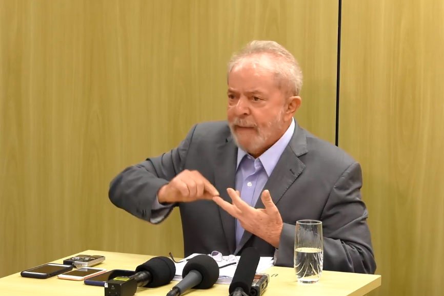 Lula: "eu acho que todo mundo vai se lascar se for aprovada a Previdência tal como ele Guedes quer" (El País/Reprodução)
