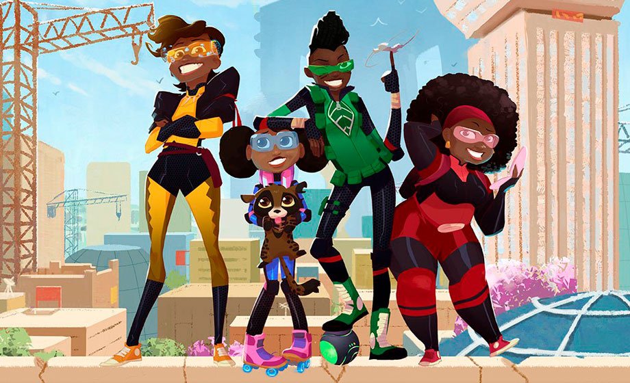 Mama K's Team 4 será a primeira animação com temática africana da Netflix