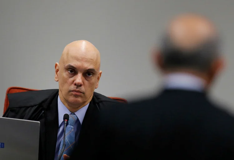 Alexandre de Moraes: ministro do STF toma posse como presidente do TSE nesta terça-feira (Adriano Machado/Reuters)