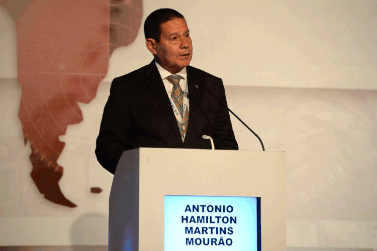 Mourão: vice-presidente afirmou que Vélez era pessoa bem intencionada, mas que não conseguiu se organizar (Tânia Rêgo/Agência Brasil)