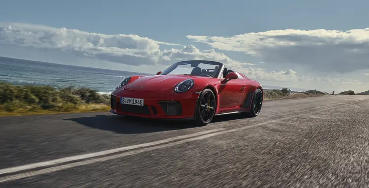 Porsche celebra os 70 anos do icônico modelo 911 com uma edição limitada Speedster (Porsche/Divulgação)