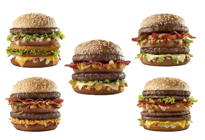 McDonald's lança cinco novas versões do Big Mac no mercado brasileiro ...
