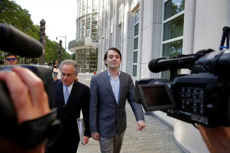 SHKRELI DEIXA O TRIBUNAL, EM 2017: há poucas dúvidas sobre sua resiliência e sua energia produtiva / Lucas Jackson/ Reuters