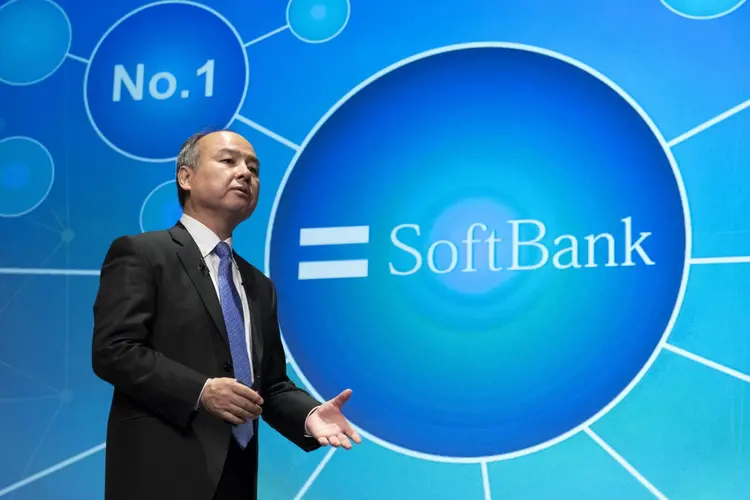 Masayoshi Son, do SoftBank: grupo mexeu com cenário de capital de risco no Brasil (NurPhoto/Colaborador/Getty Images)