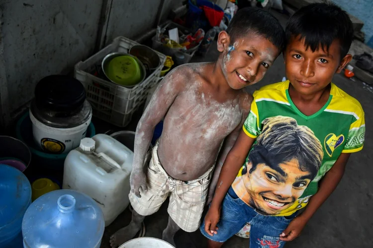 Venezuela: a tensão nas fronteiras deixou mais de 50 feridos e 60 presos em fevereiro (AFP/AFP)
