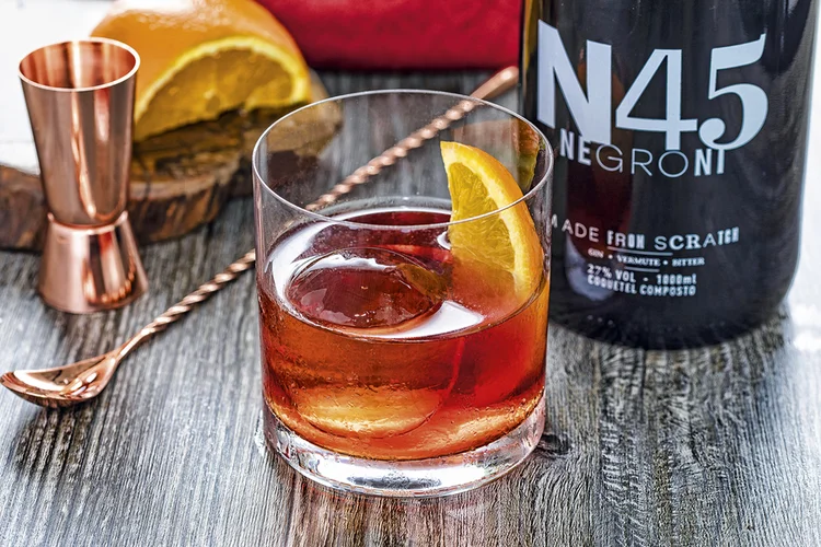 Negroni Ricetta 45: o número é referência à quantidade de receitas descartadas (Negroni Ricetta 45/Divulgação)