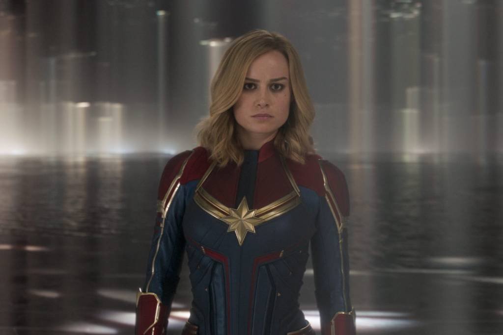 Capitã Marvel: em todos os momentos difíceis, ela se levanta e tenta novamente (Film Frame/©Marvel Studios 2019/Divulgação)