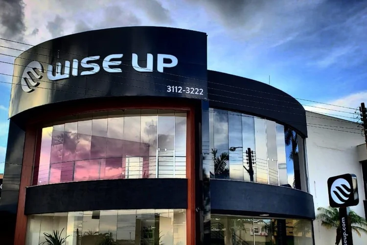 Fachada da Wise Up: o grupo Wiser Educação projeta ir de 420 unidades a 1.000 até o final de 2021 (Wise Up/Divulgação)