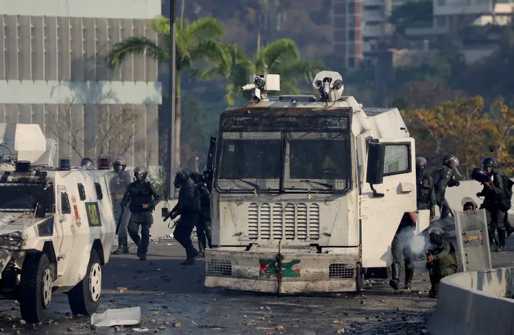 Venezuela: o VN4 Rhinoceros comporta 12 pessoas (Manaure Quintero/Reuters)