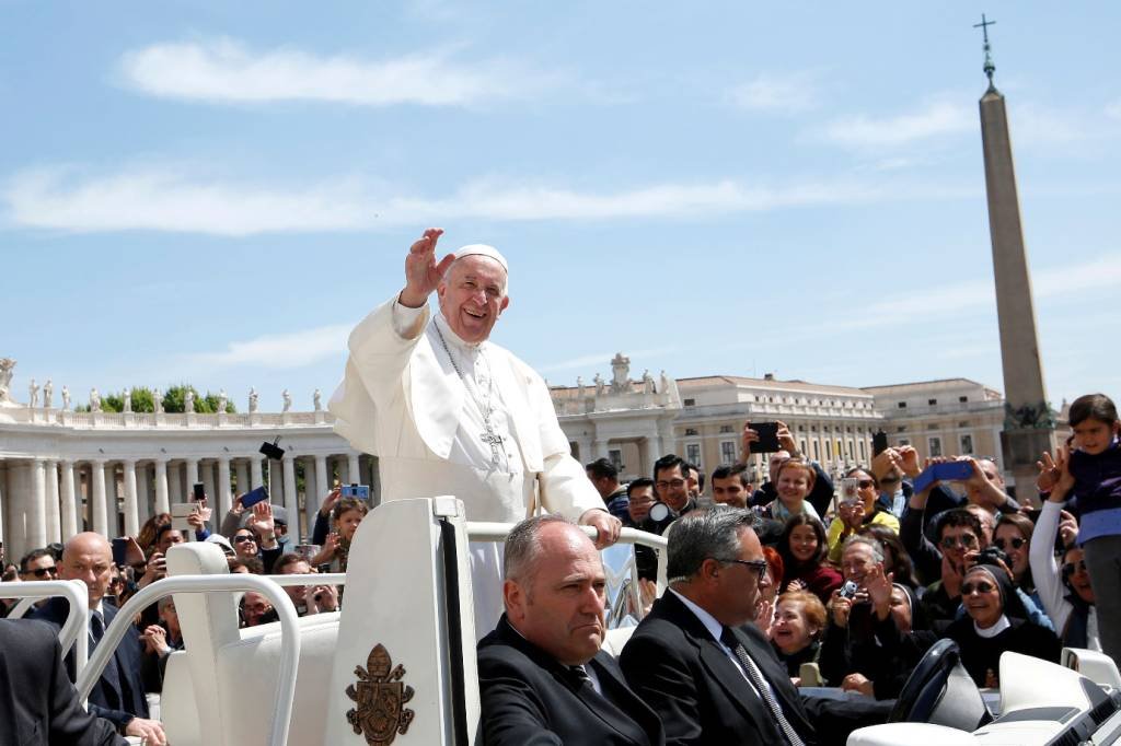 Papa Francisco durante missa no Vaticano  (Remo Casilli/Reuters)