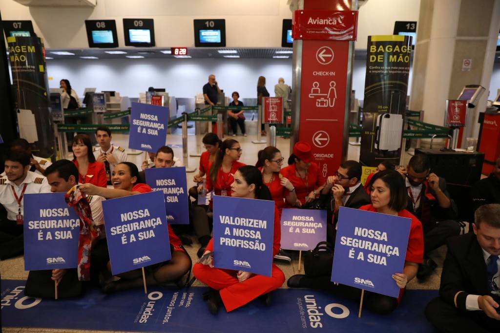 Avianca: a companhia brasileira está em recuperação judicial desde o final do ano passado (Reuters/Pilar Olivares)