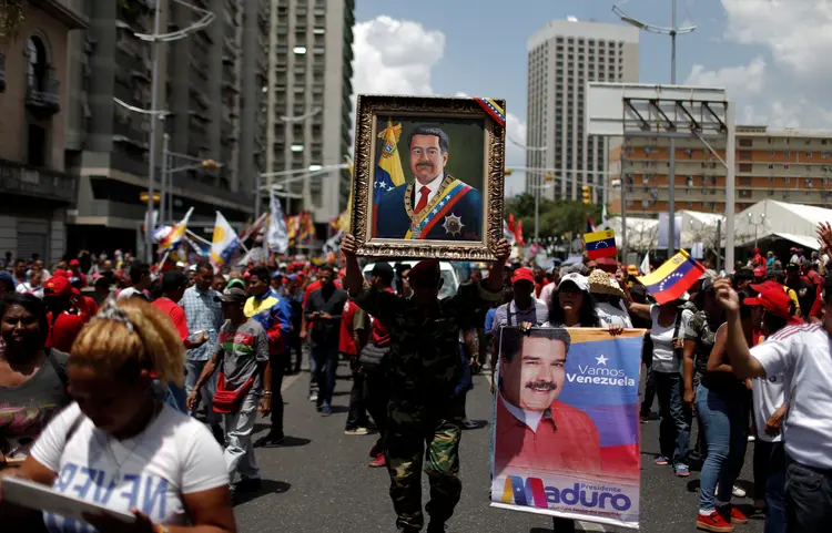 Venezuela: Maduro afirmou que os venezuelanos votaram a favor da "paz, da democracia e da liberdade" (Manaure Quintero/Reuters)