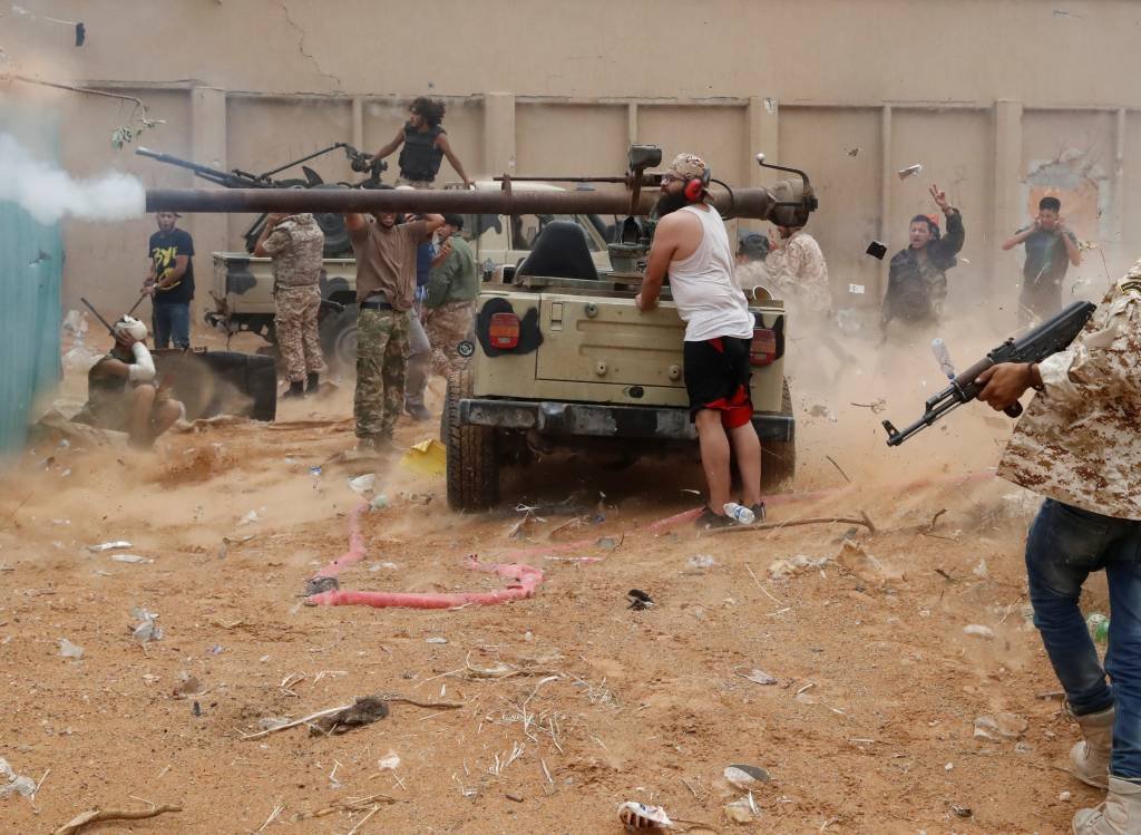 Líbia: mais de 30 mil pessoas foram deslocadas desde 2016 (Goran Tomasevic/Reuters)