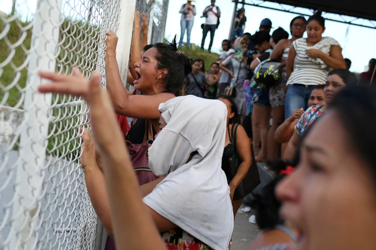 Manaus: ataques em cadeias desde o domingo, 26, deixaram 55 mortos (Bruno Kelly/Reuters)