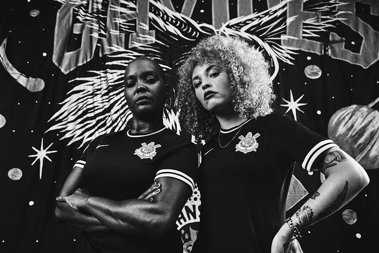 Corinthians: novo segundo uniforme presta homenagem aos 50 anos da Gaviões da Fiel (Nike/Divulgação)