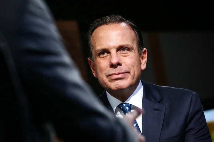 João Doria: governador de São Paulo retomou política industrial de governos do PT (Christopher Goodney/Bloomberg)