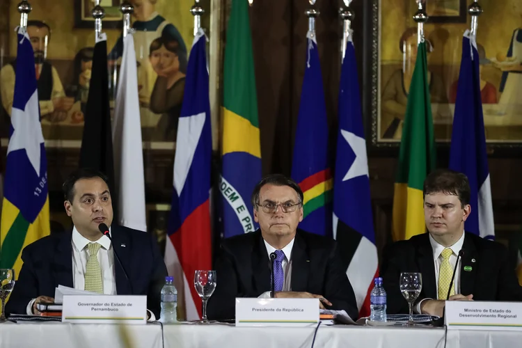 Bolsonaro: o presidente realizou sua primeira visita ao Nordeste na semana passada (Marcos Corrêa/Flickr)