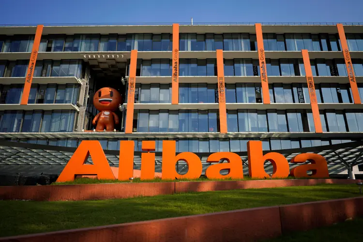 Sede da Alibaba, na China: companhia diversifica atuação, a exemplo da americana Amazon (Aly Song/File Photo/Reuters)