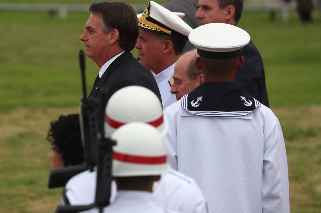 Bolsonaro: o presidente garantiu que atuou "no limite da lei" (Reuters/Ricardo Moraes)