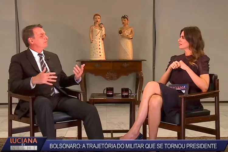 Bolsonaro: o presidente já disse em entrevistas que é “homofóbico, com muito orgulho” (Rede TV!/Reprodução)