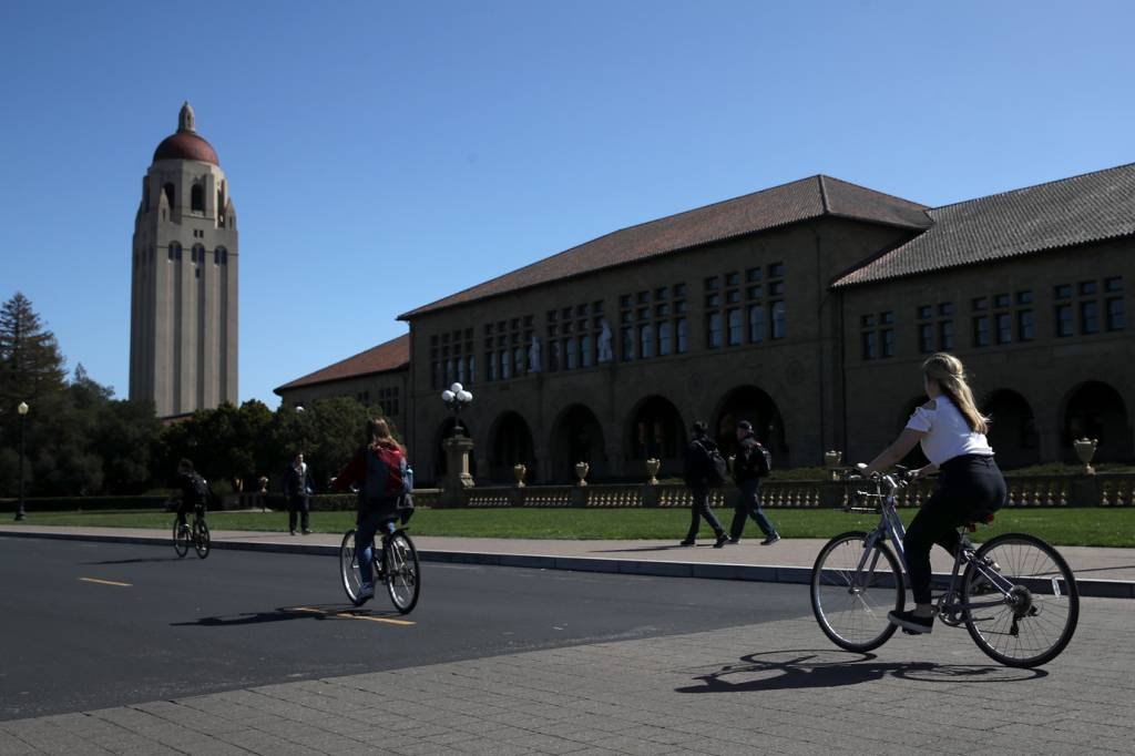 Campus da Universidade de Stanford: universidades de elite dos EUA são arrastadas para escândalo de fraude em admissões (Justin Sullivan / Staff/Getty Images)