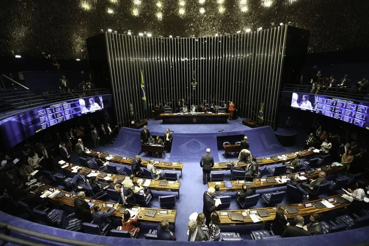 Senado: senadores votam nesta terça-feira medida provisória que trata da reforma administrativa e pode decidir destino do Coaf (Fabio Rodrigues Pozzebom/Agência Brasil)