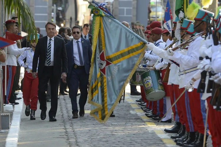 Governo Bolsonaro: porta-voz afirma que há uma "inversão da pirâmide" na gestão do presidente (Fernando Frazão/Agência Brasil)
