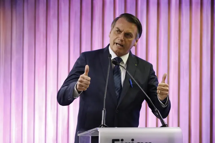 Porta voz disse que Jair Bolsonaro avalia que não é adequado mesclar a sua posição com os atos programados (Fernando Frazão/Estadão Conteúdo)