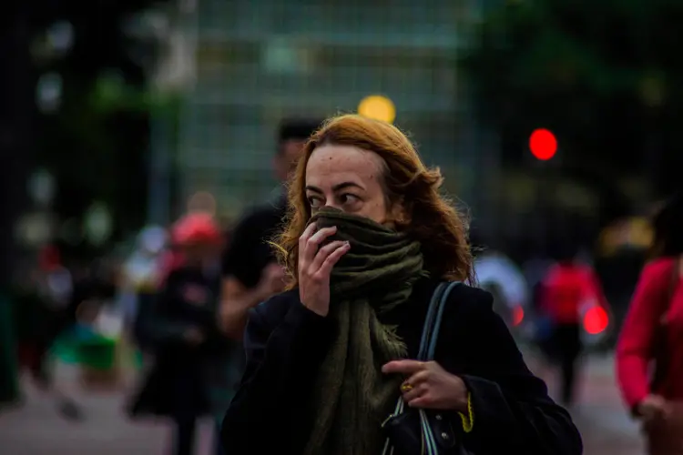 Frio em São Paulo (NurPhoto / Contributor/Getty Images)