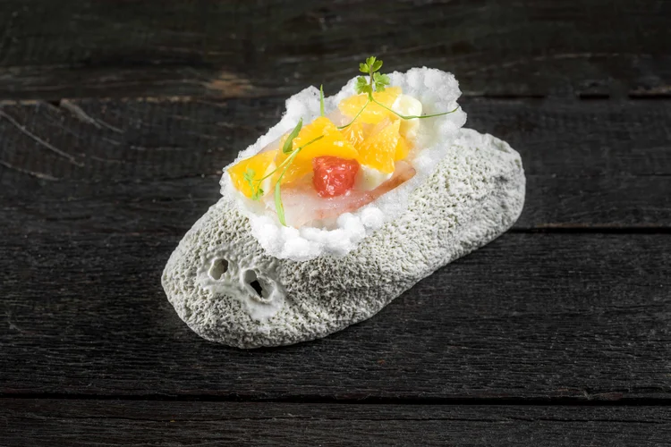 Tapioca, pescado, mate e citricos, do Oro (Tomas Rangel/Divulgação)