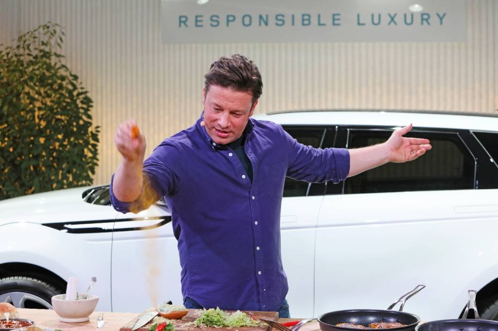 Jamie Oliver: chef inglês anunciou a falência de seus restaurantes nesta terça-feira (David M. Benett/Getty Images)