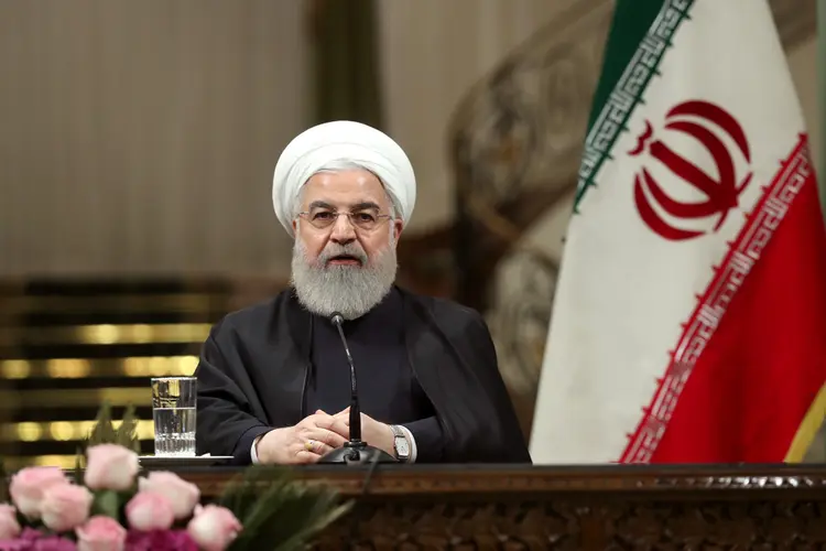 Presidente do Irã, Hassan Rouhani: tensões com os EUA escalaram nos últimos meses (Iranian Presidency / Handout/Anadolu Agency/Getty Images)