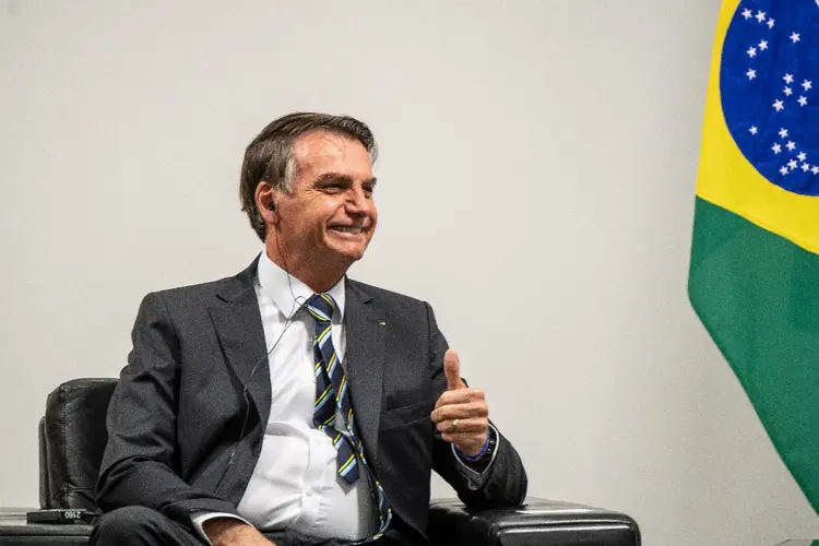 Jair Bolsonaro: "Estação ecológica é uma canetada minha, nada contra o meio ambiente" (Fabian Sommer/Getty Images)