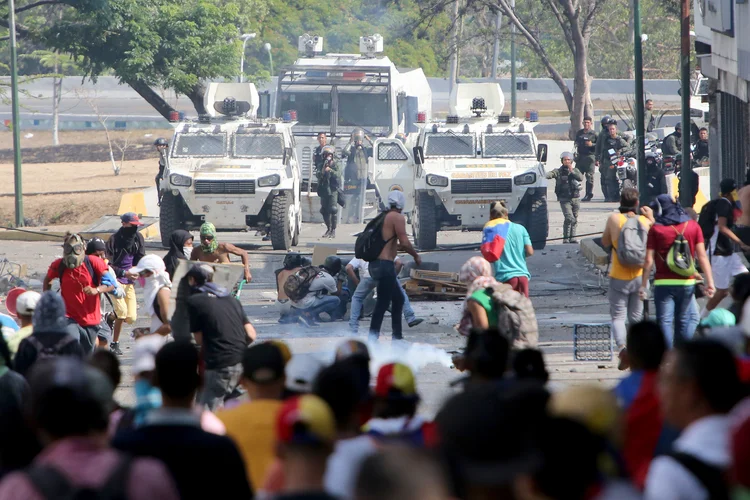 Venezuela: mais de 50 pessoas ficaram feridas nos protestos (Observatório Venezuelano de Conflito Social/Getty Images)