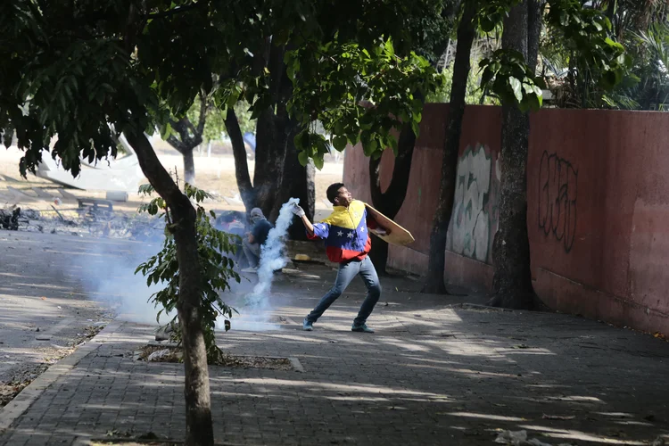 Venezuela: Rangel é tratado como traidor por militares apoiadores de Maduro (Rafael Hernandez/Getty Images)