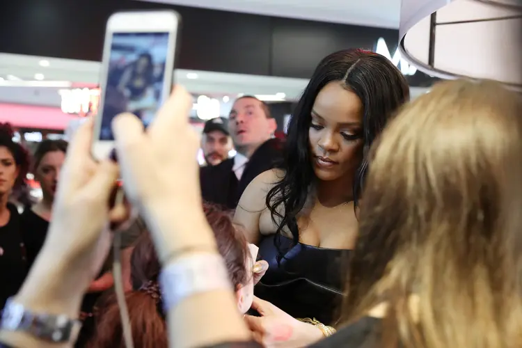 Rihanna: marca própria para o conglomerado LVMH (Zunino Celotto/Getty Images)