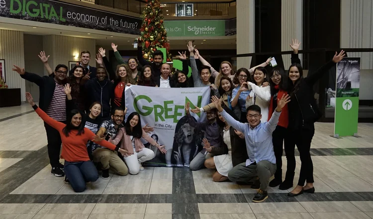 Finalistas  do concurso Go Green in the City em 2018  (Schneider Electric/Divulgação)
