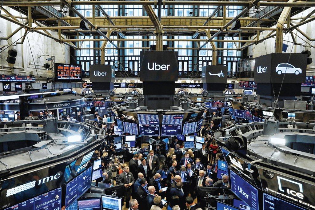 A freada da Uber na bolsa de valores