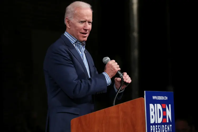 Joe Biden: depois de passar pela Pensilvânia e Carolina do Sul, político de 76 anos faz campanha em New Hampshire nesta semana (Jonathan Ernst/Reuters)