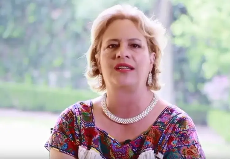 Josefa González Blanco: ministra foi forçada a entregar o cargo em meio a duras críticas (YouTube/Reprodução)