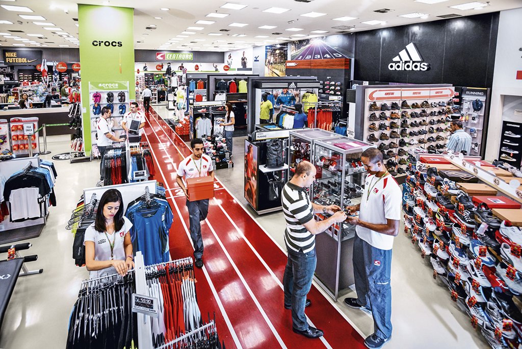 Lojas netshoes sales no shopping