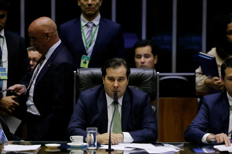 Rodrigo Maia: presidente da Câmara disse que a base aliada precisará se organizar se quiser superar todas as MPs a tempo de votar a 870 dentro do prazo (Adriano Machado/Reuters)