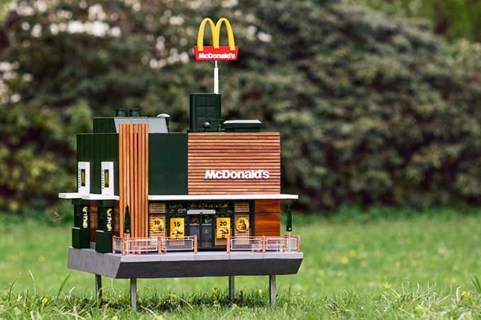 McDonald’s inaugura menor loja do mundo (só para abelhas)