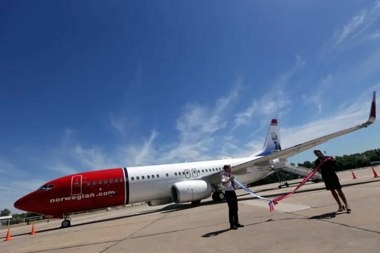 Norwegian: companhia é uma das interessadas a começar a operar voos internos no Brasil (Marcos Brindicci/Reuters)